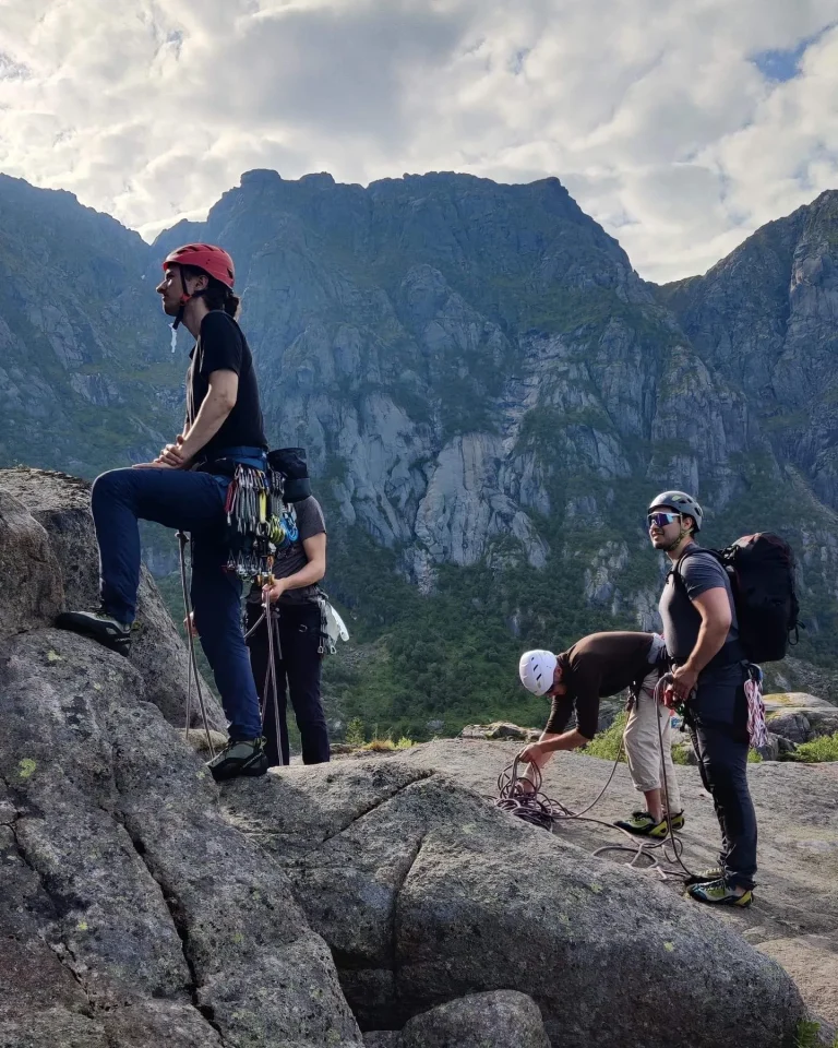 Rock and Roll Ridge – Guided Climbing in Lofoten