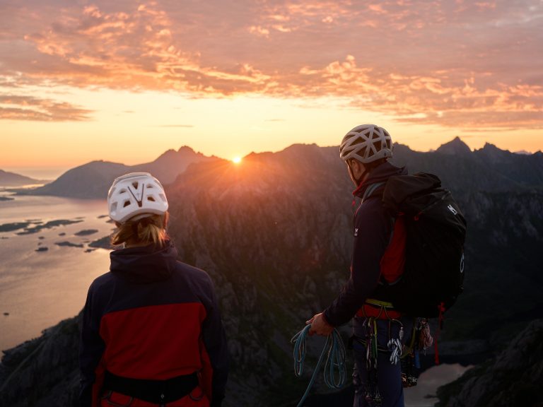 Rock and Roll-ryggen – guidet klatretur i Lofoten